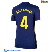 Fotballdrakt Dame Atletico Madrid Conor Gallagher #4 Bortedrakt 2025-26 Kortermet